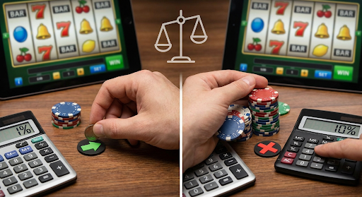 Ilustrație greșeli frecvente la sloturi